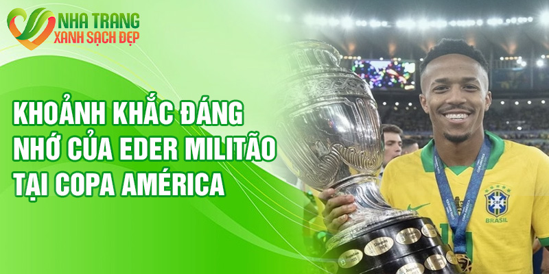 Khoảnh khắc đáng nhớ của Eder Militão tại Copa América